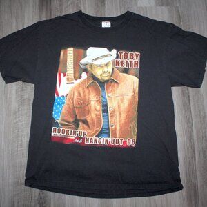 Toby Keith 2006 Concert Tour T-Shirt Vintage 2000s Country Music Tee 94